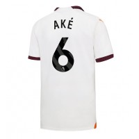 Maglie da calcio Manchester City Nathan Ake #6 Seconda Maglia 2023-24 Manica Corta